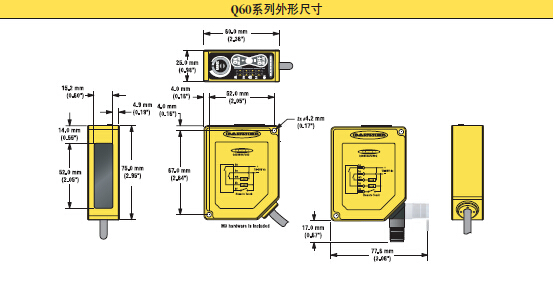 BANNER邦纳光电传感器,进口光电传感器工作原理,BANNER邦纳广州代理商